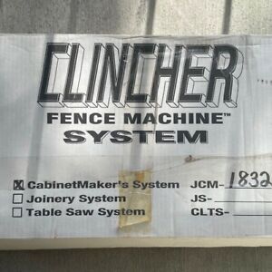 Clincher Fence System Jointech Cabinet Maker&#039;s System JCM 1832