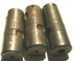 3 PCS SCULLEY JONES  &amp; ?  NO2  MAGIC CHUCK  1/4&#034;,7/16 &amp; 9/16&#034; TAP COLLETS P7393