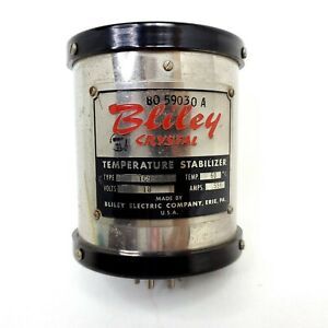 Bliley Quartz Crystal Oven Temperature Stabilizer Vintage 18 Volt TC923 8059030A