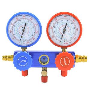Air Conditioning Refrigerant Tool Set Manifold Gauges Valve Set For Home