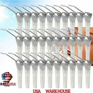 30 Pack Dental Air Water Spray Triple 3 Way Syringe Handpiece with Nozzles Tups