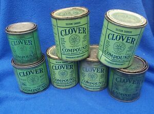 Vintage Clover Lapping And Grinding Compound