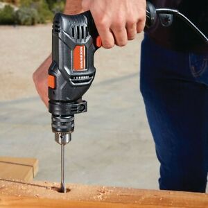 4.5 Amp 1/2 In. Single Speed , Hammer Drill/Driver Drill , speed 3000 RPM