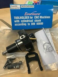 AXIAL DRILL/MILL LIVE TOOL HOLDER DW230-DA55-ER25, WITH EXTERNAL COOLANT  *FS*CB