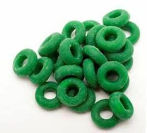 Castrating Bands Elastrator Rings 100 ct Green Donuts Calves Goats Sheep Lamb