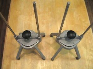 Two Nemco Commercial Restaurant Fruit/Vegetable Cutters w/ New Blades Included!