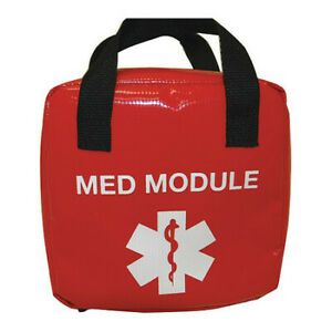 FIELDTEX 911-106981 Med Module Bag,Red