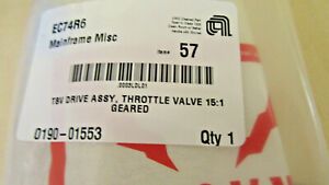 APPLIED MATERIALS P/N 0190-01553 TBV DR. ASSY.THROTTLE VALVE GEARED 15:1 SEALED
