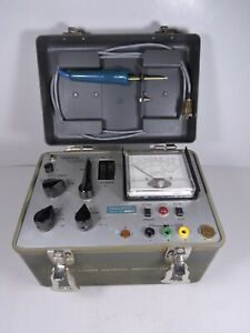 Vintage TEQUIPCO MODEL 3 Transistor &amp; Diode Tester Not Working ~ Test Equipment