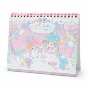 2022 Calendar JAPANESE SANRIO Little Twin Stars 19.516.5cm (7.5&#034;)