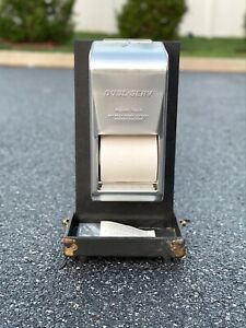 Salesman Sample Toilet Paper Dispenser Advertising Dubl-Serv oddball unusual