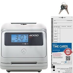 Pyramid 4000 Auto Totaling Time Clock - Missing mounting bracket