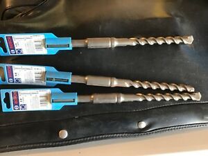 BOSCH 5/8” Tungsten 11 inch long Drill Bit. 6” of useable depth. This uses a SPL
