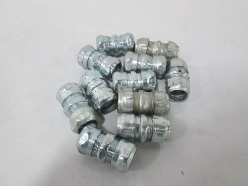 LOT 11 NEW ASSORTED 1/2IN COUNDUIT COUPLING D363175