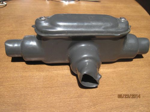 1 new  3/4  t  conduit body pvc coated corrosion resistant robroy plasti - bond for sale