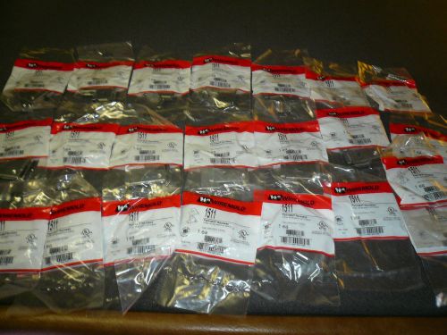 Lot of (22) wiremold steel combination connector 1500 ser. 1511 raceway nip new for sale