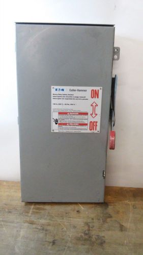 Eaton dh363frk cutler hammer  disconnect safety switch  100 amp 600 v for sale
