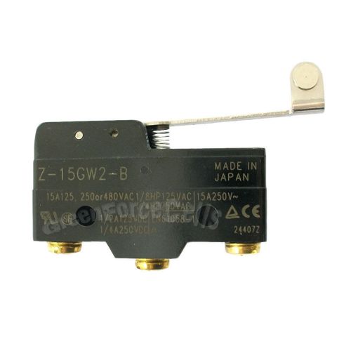 20 x Z-15GW2-B Z15GW2B Normally Open Limit Hinge Roller Basic Micro Switch OMRON