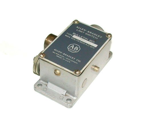Allen bradley limit switch   600 vac   model 801asb1-1  (2 available) for sale