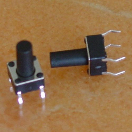 ++ 20 x tactile tact switch 6x6mm height 11mm spst-no e for sale