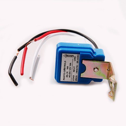 Automatic Auto On Off Street Light Switch Photo Control Sensor for AC 220V