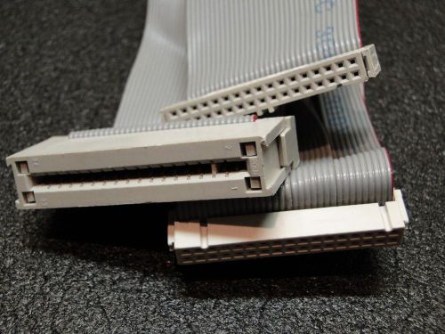 5.25&#034; &amp; 3.5&#034;  FDD  Floppy Disk  2 Devices   Drive  Flat  Ribbon  Cable  Cord