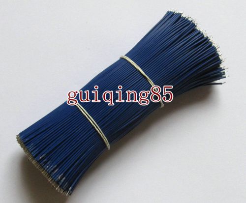 Blue color cord ul 1007 26awg wires kit 100pcs 150mm=6&#034; cable for led etc. for sale