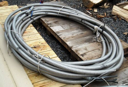 Alcan stabiloy mc cable 4/0 awt (4) wire with ground - 182 ft. piece cut off&#039;s for sale