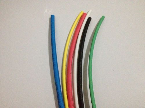 4mm six colors heat shrinkable tube shrink tubing 1m for sale