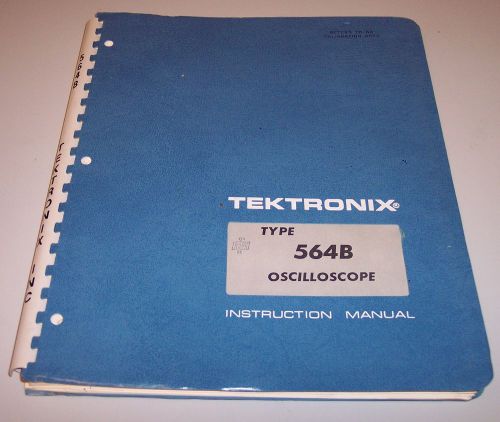 TEKTRONIX 564B Oscilloscope Instruction  Manual