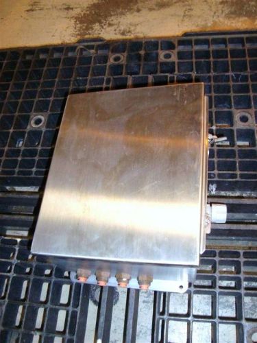 Hoffman stainless steel control boxes cat# a-12106chnss for sale