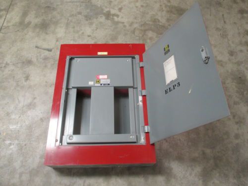 Square d 100 amp 3p 4w 480/277 v mlo type hcn i-line panel hcn-54026-7g 100a red for sale