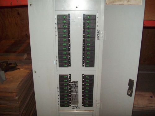 Cutler hammer power line c circuit breaker panel 250 amp w breakers ys2072 for sale