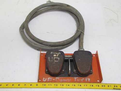 Clipper Twin 632-S Electric Foot Pedal Switch Great Shape Conduit Rough
