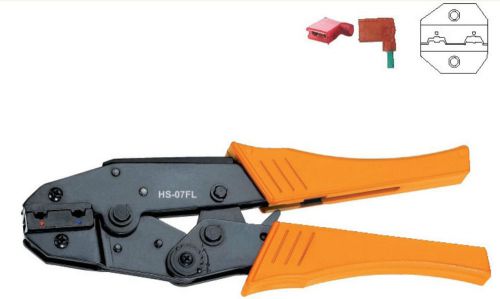 Flag f type female receptacle insulated terminal crimper 0.5-2.5mm2 awg20-14 x 1 for sale