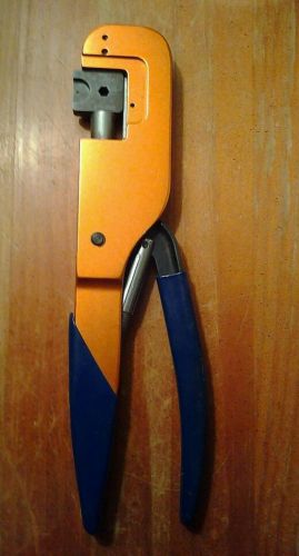 Kings kth-1000 coaxial ratchet crimping tool w/1 crimping head for sale