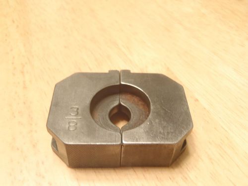 Kearney blackburn od58 compression crimper tool 3/8 &#034;o&#034; type die set huskie for sale