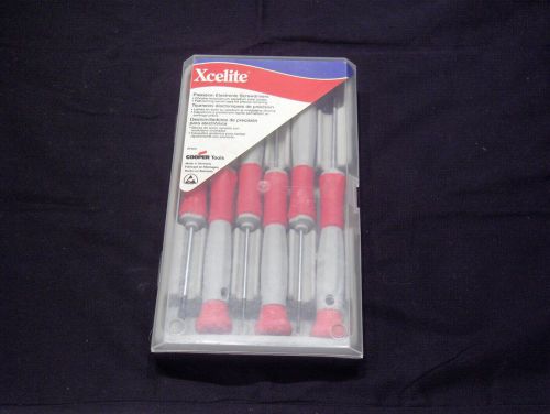 Xcelite XP600 6-Piece ESD Safe Precision Electronic Screwdriver Set
