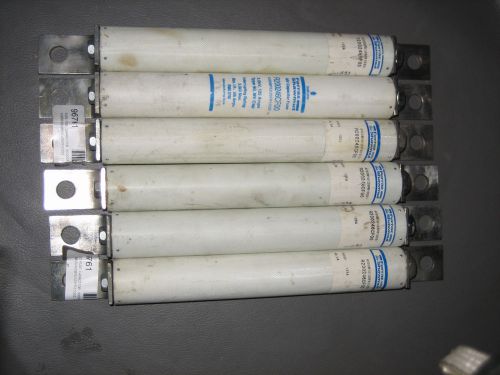 Lot of 6 ferraz shawmut fuse capacitor r200246cf00 3000v 125a for sale