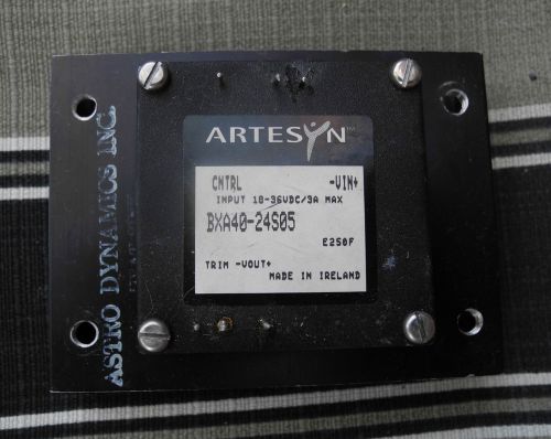 DC / DC Inverter Module Artesyn Emerson  BXA40-24S05 18-36 v in -- 5V 8A out