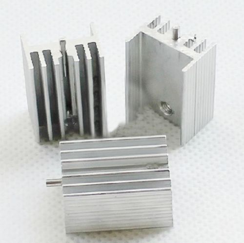 20x aluminum heat sink 21x15x10mm new arrival for transistors to-220 ak for sale