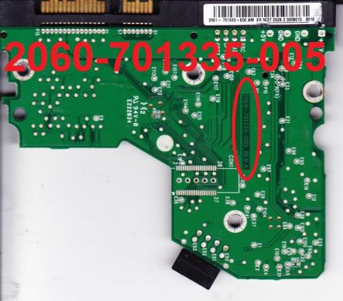 PCB BOARD for WD2500KS-00MJB0 2060-701335-005 hard drive BIOS  +FW