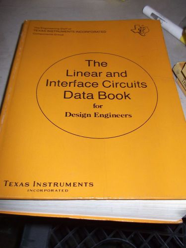TI Databook LINEAR INTERFACE CIRCUITS FAMILY