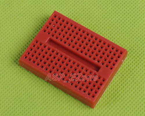 1pcs red solderless prototype breadboard 170 syb-170 for arduino brand new for sale