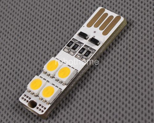 ICSI006B USB Light Board Warm White 5050 SMD LED Double-Sided USB Interface