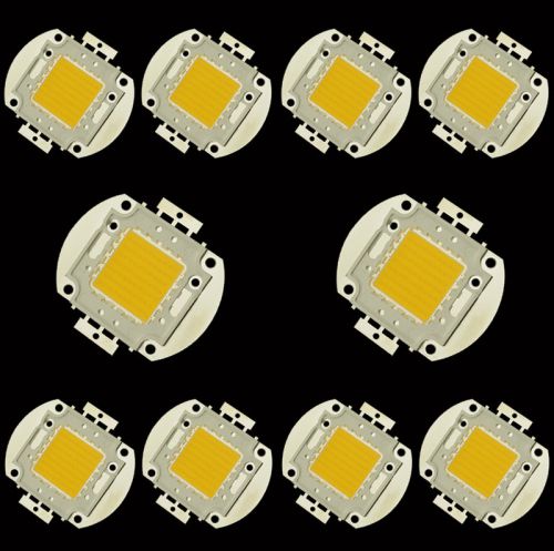 10pcs 70w new warm white high power ultra bright for led chip light lamp bulb for sale
