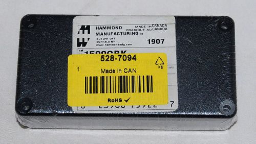 Hammond 1590GBK Aluminum Electrical Box Water Resistant Rf Shielding Enclosure