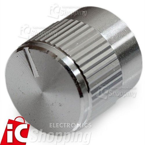 4pcs Aluminum Knob Insert Type, Silver color 12x12mm