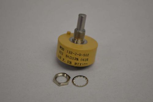 New spectrol 132-2-0-502 vishay potentiometer 5000ohm resistor d352431 for sale