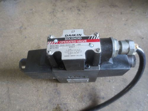 Kiamaster 4neii-600 cnc daikin solenoid valve jso-g02-2na-20-n check mt-02w-40 for sale